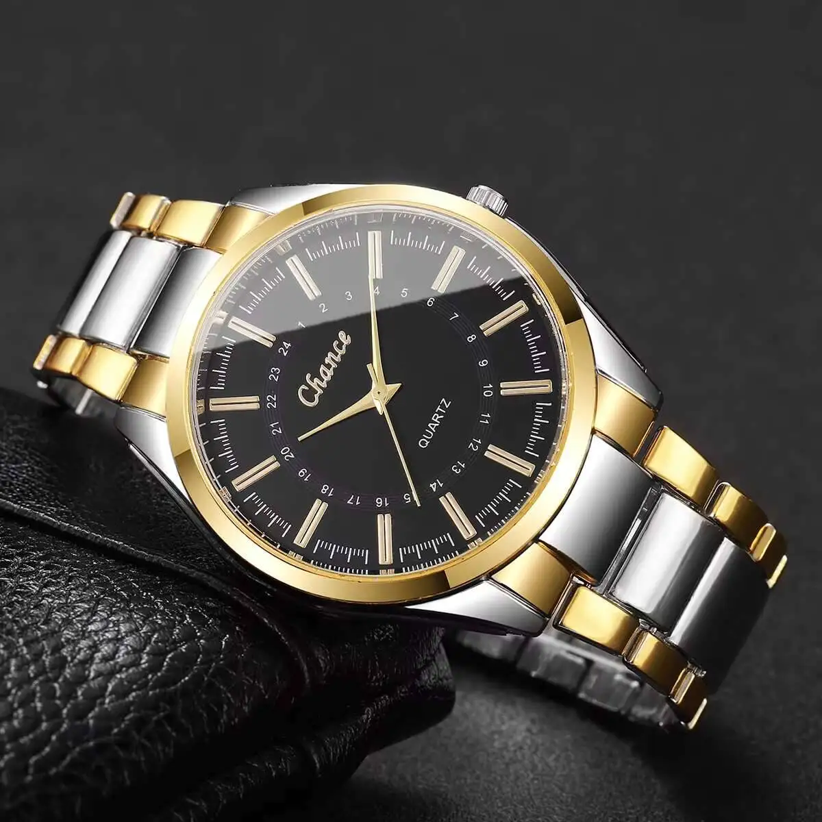 Reloj de cuarzo de lujo para Hombre, relojes de negocios con esfera Simple para Hombre, Reloj para Hombre (sin caja)