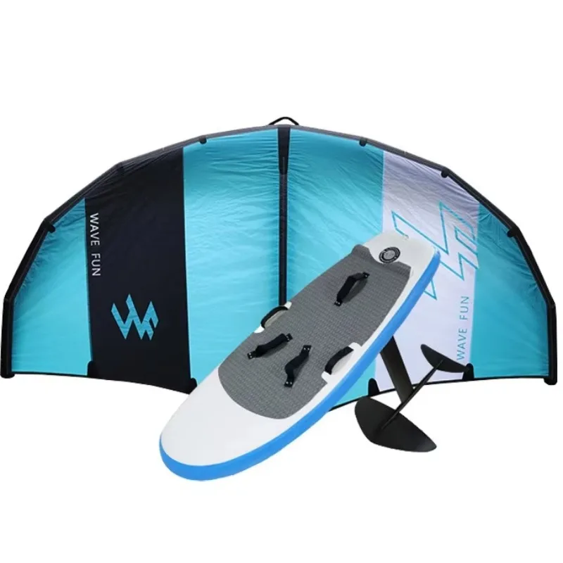Surfing Water Wing Inflatable Air Wing Unpowered Standing Paddle Board Wingboard Three-piece Set of Water Skis Set