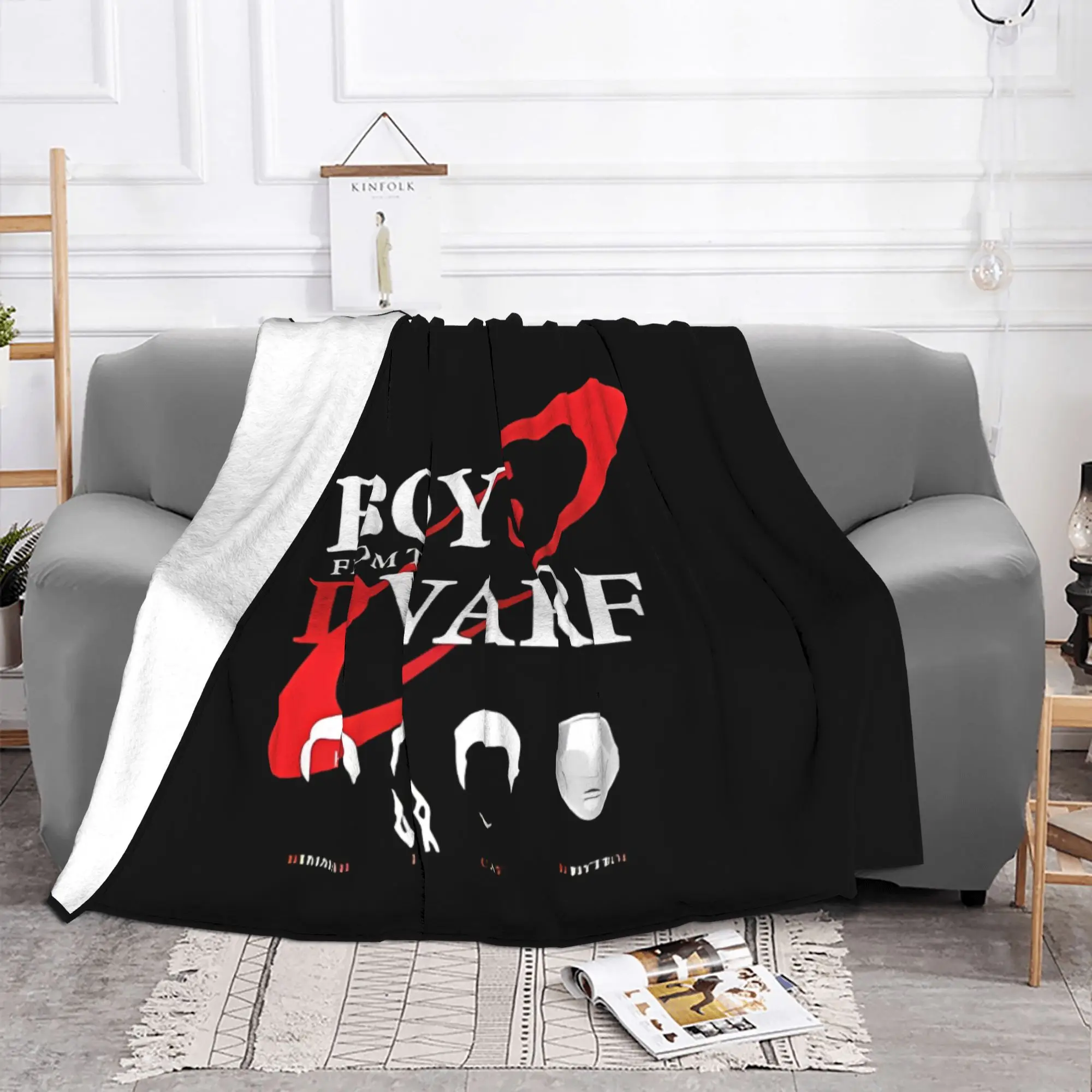 1PC All The  From The Dwarf Red Dwarf home room decorations Winter Blankets for Adults Bedding Home Interior Sofa Knee