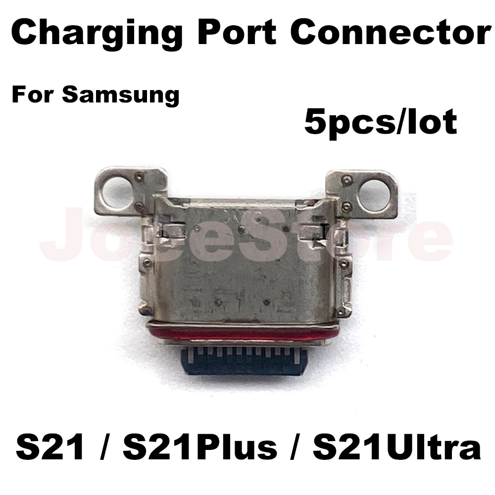 Samsung S23 S22 S10 S20 S21 için 5 adet USB şarj portu Jack Dock konektörü Ultra S8 S9 artı tip-c şarj tak Dock soket