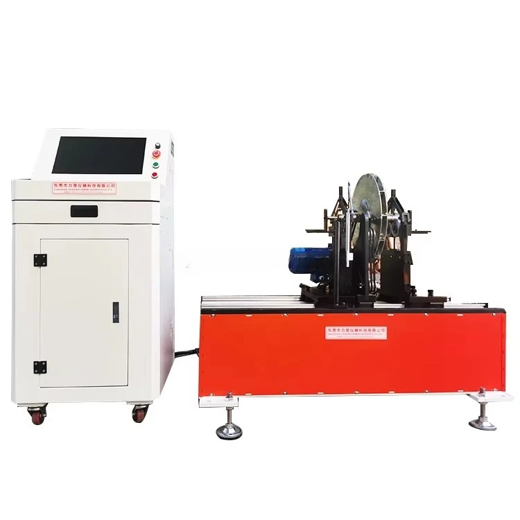 Horizontal 50KG Hard Support Impeller Dynamic Balance Machine with Roller Bearing Gimbal Couplings Drive