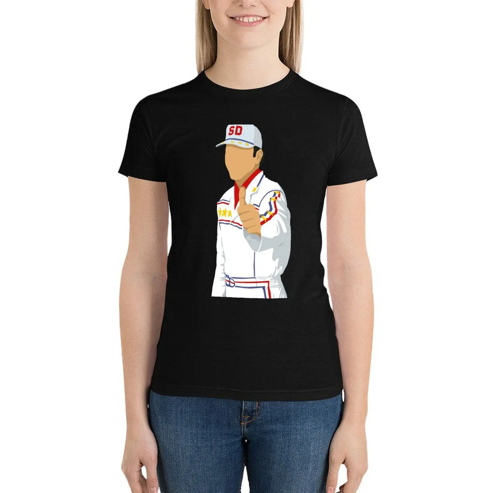 

Super Dave Osborne T-Shirt female shirts graphic tees anime clothes Women's t-shirt