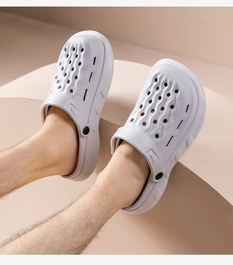 New Thick Bottom Slippers Summer EVA Women's Sandals  Home Slides Soft Dry Clogs Wedges Platform Garden Shoes Beach Sandals