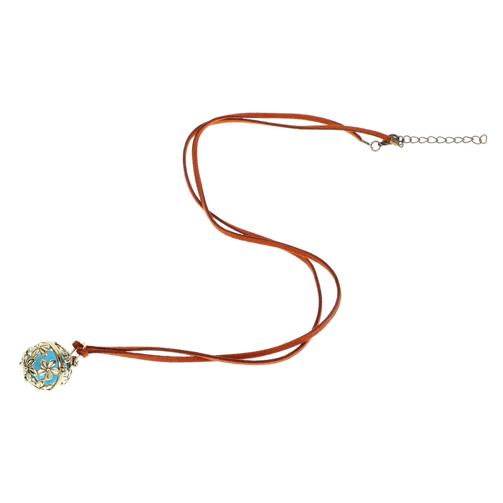 

1Pcs Hollow Pattern Essential Oil Pendant Necklace Aromatherapy Diffuser Locket Fashion Jewelry for Dressy Occasions