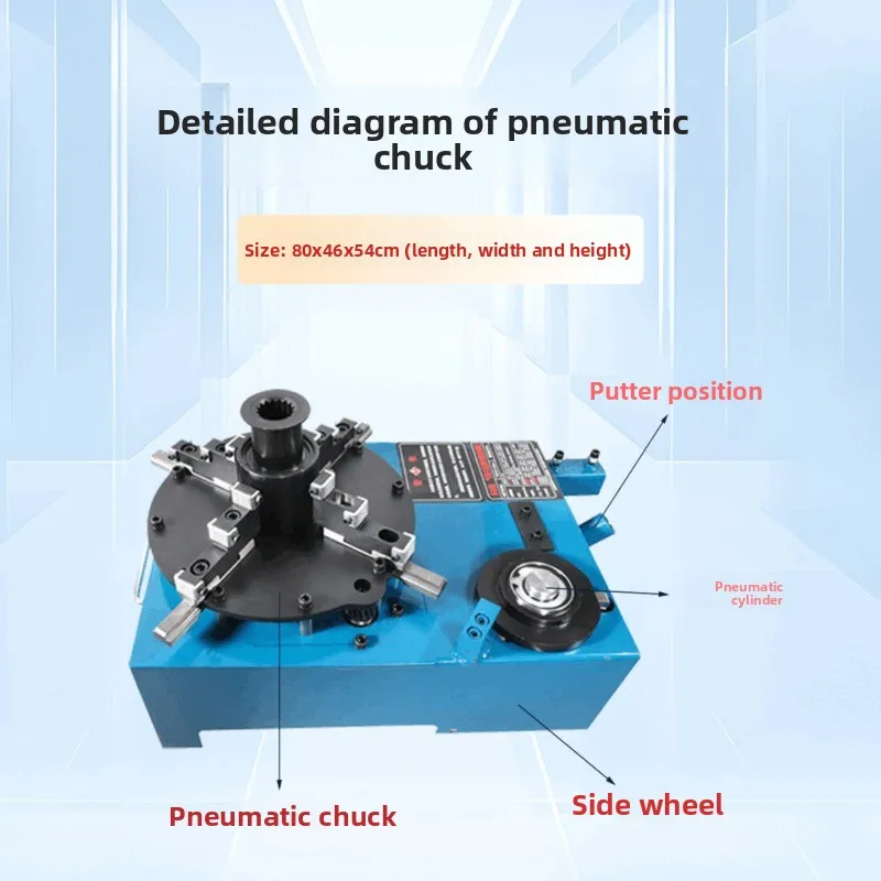 Truck tire picking machine Pneumatic electric truck Vacuum tire disassembling machine Claw type