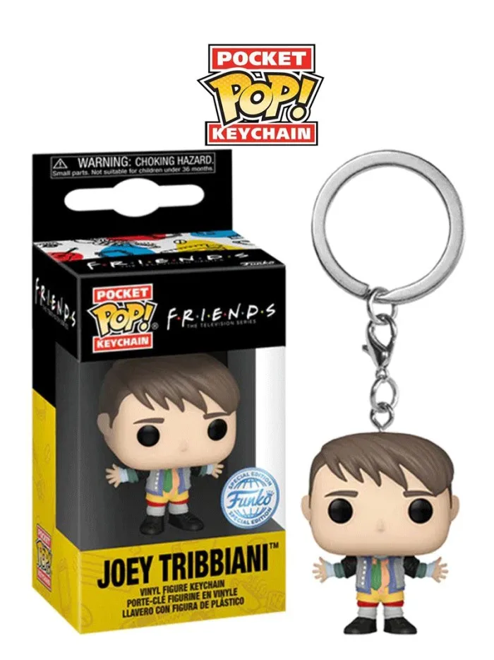 Pocket Pop Joey Tribbiani Friends Special Edition keychain