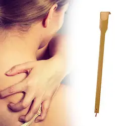 Rascador de espalda de bambú para personas mayores, masajeador para rascar, producto para el cuidado del masaje corporal, artefacto para cosquillas, antipicazón raspador, palo para la salud