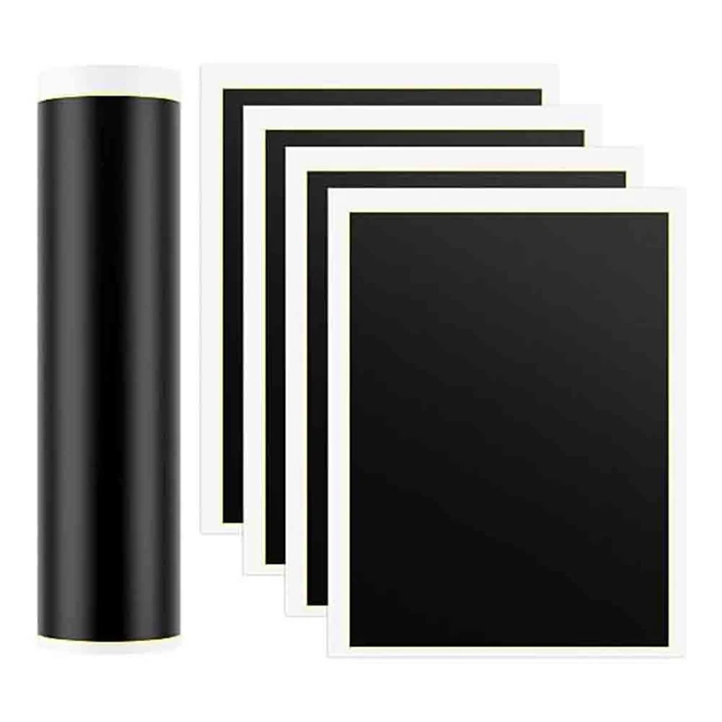 2 PCS Black Laser Engraving Marking Paper, 39X27cm Laser Color Engraving Paper for Metal, Glass, Ceramics