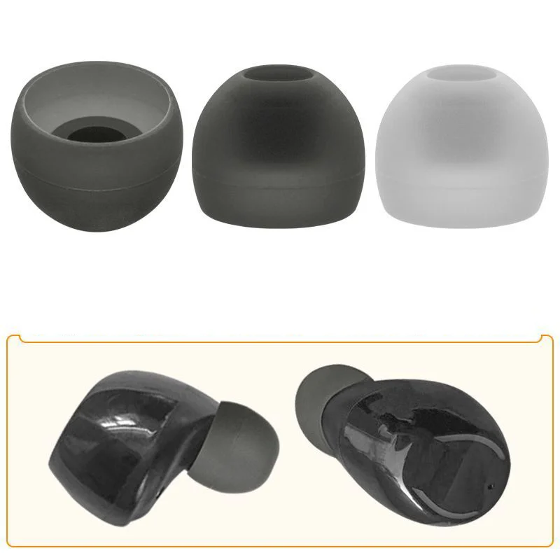 6Pcs Silicone Earti… - image