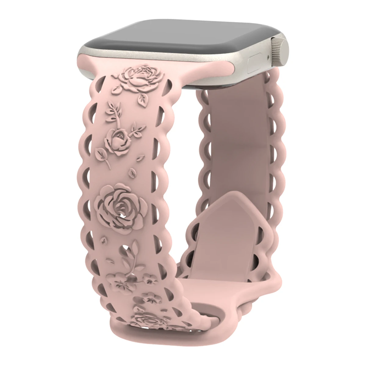 Pulseira de relógio para iWatch 42/44/45/49mm 38/40/41mm Pulseira de relógio esportivo de silicone para série de relógio Ultra2 Se 9/8/7/6/5/4/3/2/1_voghion.com