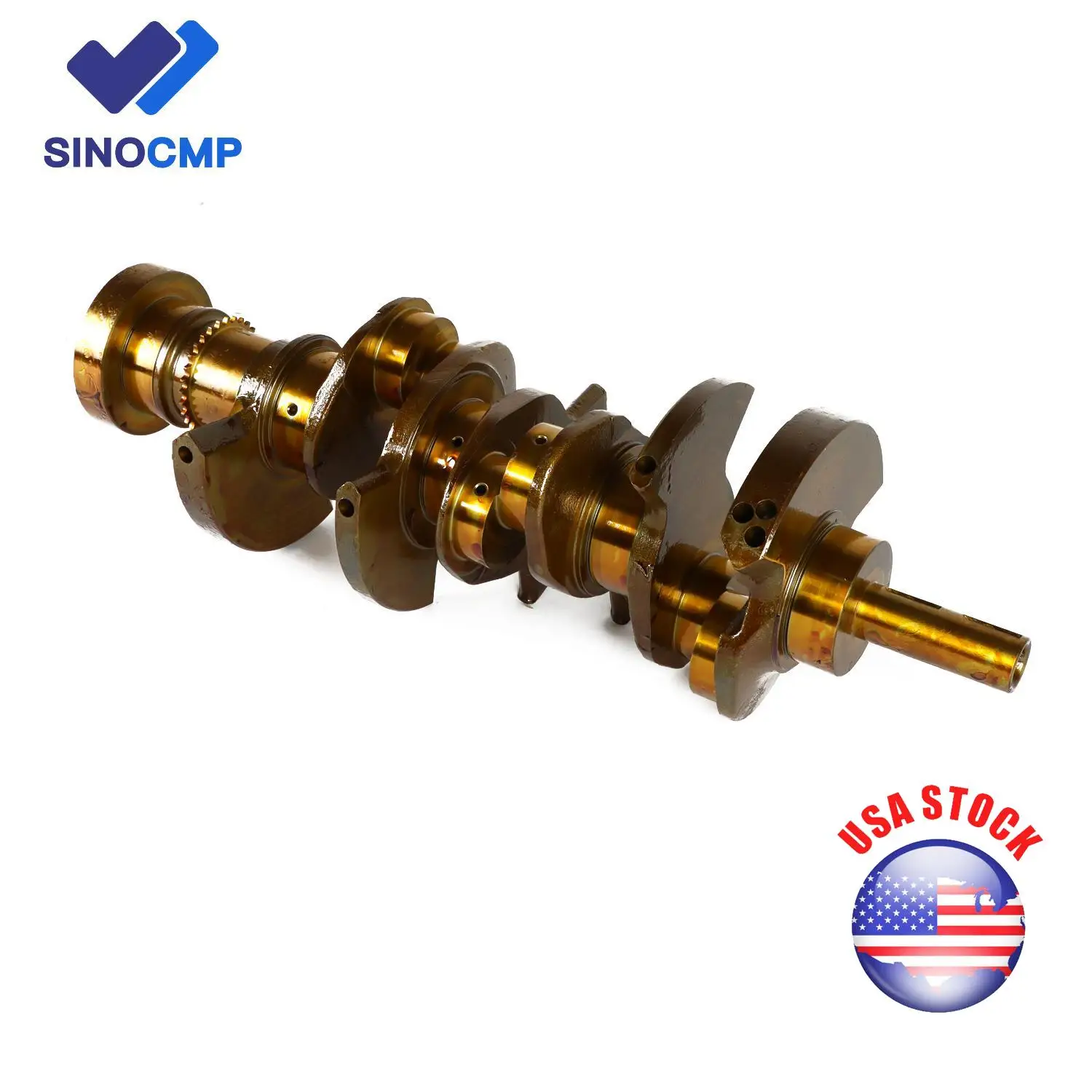 

SINOCMP AJ126 Crankshaft For Jaguar Land Rover AJ126 3.0L Gas V6 Supercharged Engine