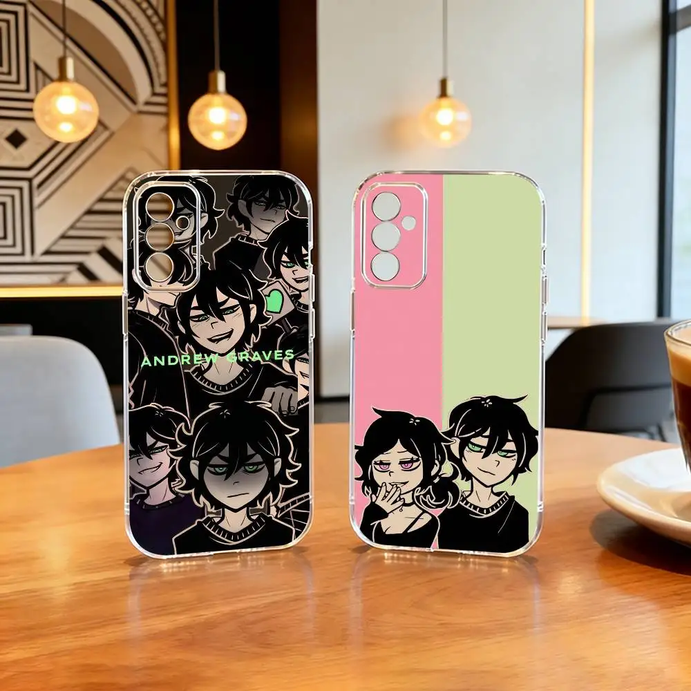 

The Coffin of Andy LeyLey Phone Case For SamsungA10,12,20,21S,30,31,40,50,51,52,70,71 Transparent Cover