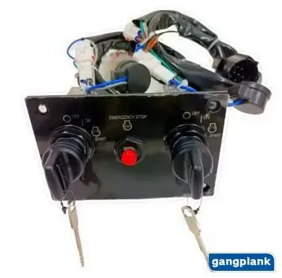 Outboard Key Ignition Switch Panel Outboard Starter Key 37100-96J14 for Suzuki Boat Engine