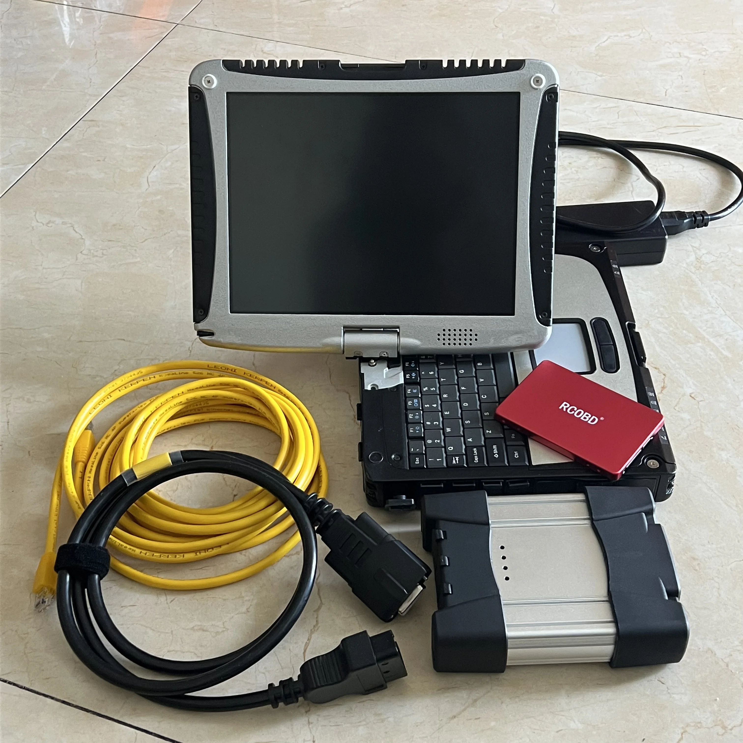 For BMW ICOM NEXT Diagnose Scanner Tool with 2026.06V Software HDD 1tb Plus CF-19  i5 4GB Diagnostic Controller Tablet PC Win10