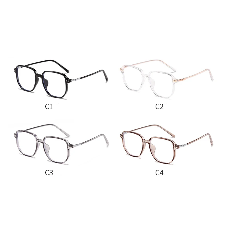 Leopard Frame Square Nearsighted/Hyperopia/Progressive/Bifocal Eyeglasses Unisex Anti Blue Rays/Photochromic Optical Spectacles
