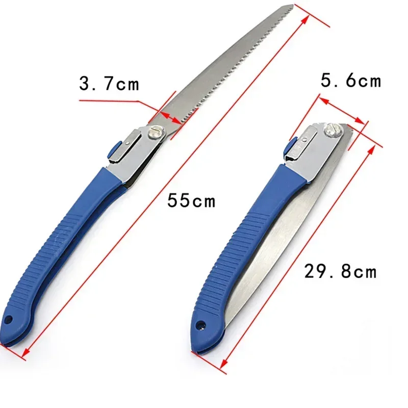 FATCOOL 27cm Portable Garden Folding Saw Pruning Household Garden Had Steel Sawing Sawing Tools Woodworking Hacksaws Home Tool