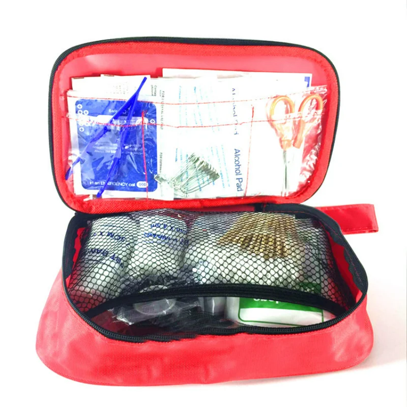 

142 Pcs Survival First Aid Kit Outdoor Gear Emergency Kits Trauma Bag for Camping Hunting Disaster Adventures Survival Kit