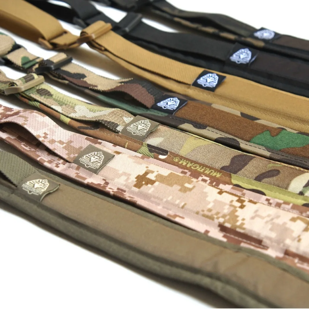 

Двухточечный тактический ремень Ferro Style MC, быстрорегулируемый ремень для пистолета, пряжка из сплава, аксессуары для охотничьего снаряжения