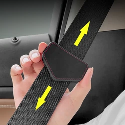 2Pcs Car Seat Belt Clip Stopper for Car Safety Seat Belt Buckle Adjuster Fixed Limiter Seatbelt Strap Clips Auto Accessories