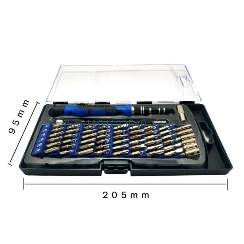 02dc Essential 58pcs Chave fenda Conjunto com estojo para profissionais e entusiastas