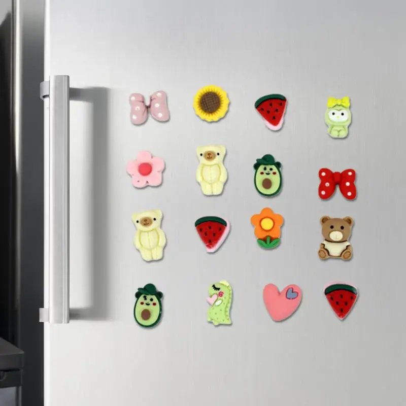 3D water cup sticker cute cartoon Mug sticker three-dimensional resin accessories DIY mobile phone sticker refrigerator sticker