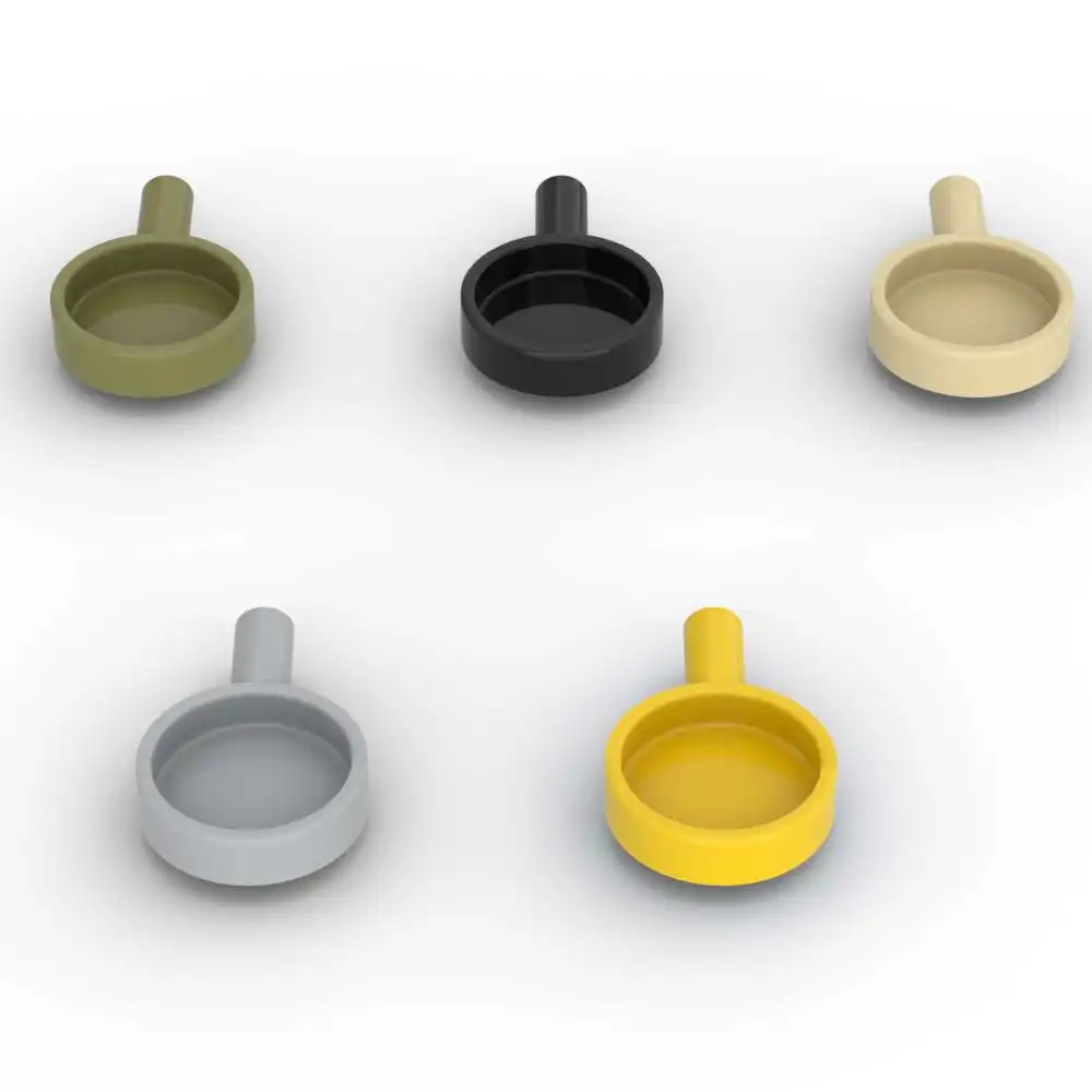 MOC 10PCS 4528 Figures Kitchen Props Kitchenware Bricks Utensil Frying Pan Building Block Toys Adults Boys Girls Holiday Gifts