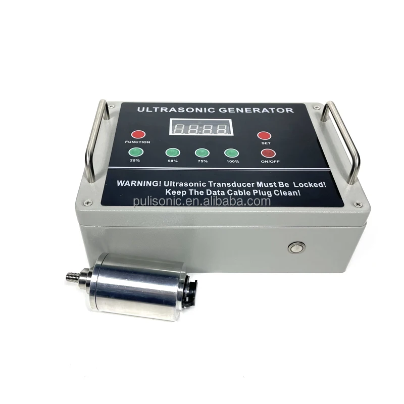 

Digital Ultrasonic Vibrating Sieve Generator Transducer for Industrial Ultrasonic Sieves & Sifter Mahine