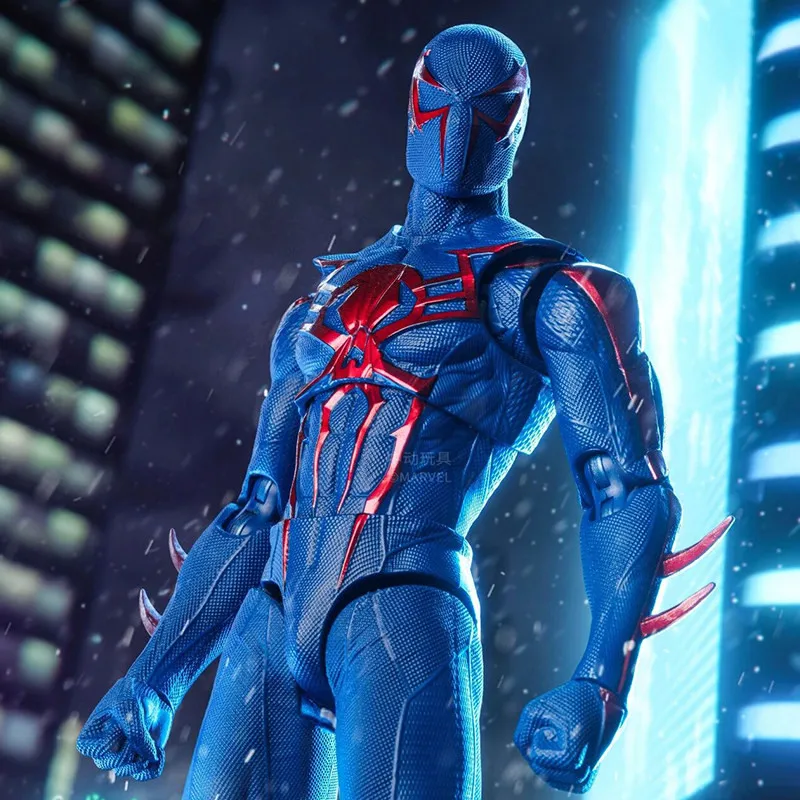ZD Toys Spider-Man Brandneuer Day Miles Morales Spider-Man Scarlet Spider Hobie Brown ‌ Eisen-Spinnen ‌ Actionfiguren Spielzeugmodell Geschenk – Detail 26