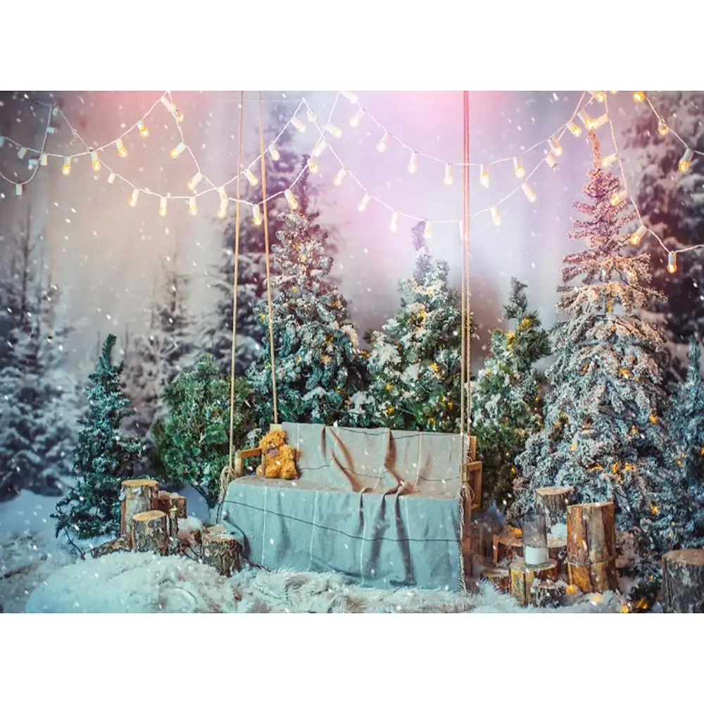 SHUOZHIKE Art Fabric Photography Backdrops  Prop Christmas Theme Photography Background  200509L-02