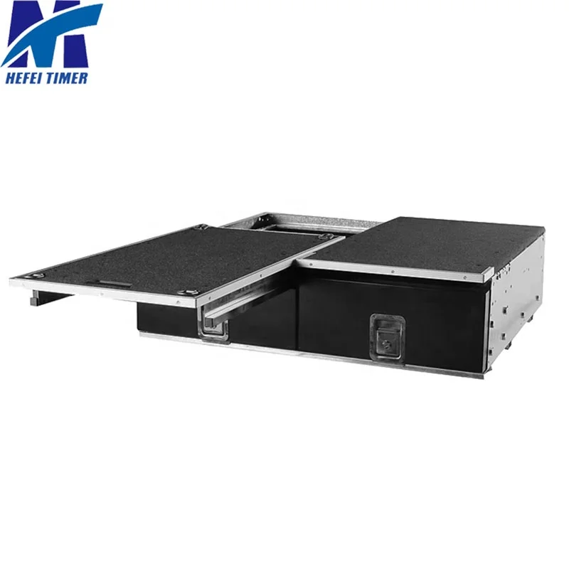 Storage Draws Suv 4x4 Vehicle Truck Drawer System With One Fridge Slide for  Discover Series-2