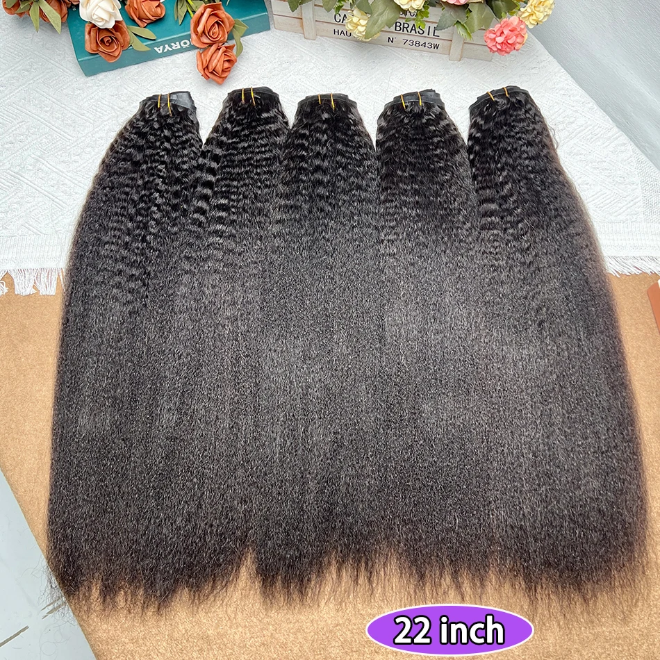 وصلات شعر بشري بمشبك مستقيم غريب # 1B لون أسود طبيعي 100 جرام/مجموعة 7 قطعة لحمة PU سلسة 100% شعر بشري لعذراء #5