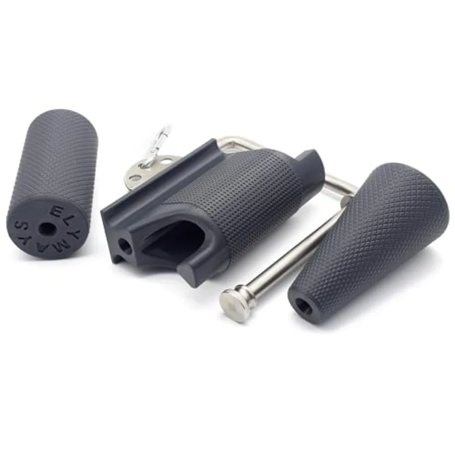 مجموعة مقبض مصارعة الذراع مكونة من 3 مدرب قوة قبضة مع حامل معدني و3 ملحقات لساعد المعصم المستهدف وشارع الأصابع #1