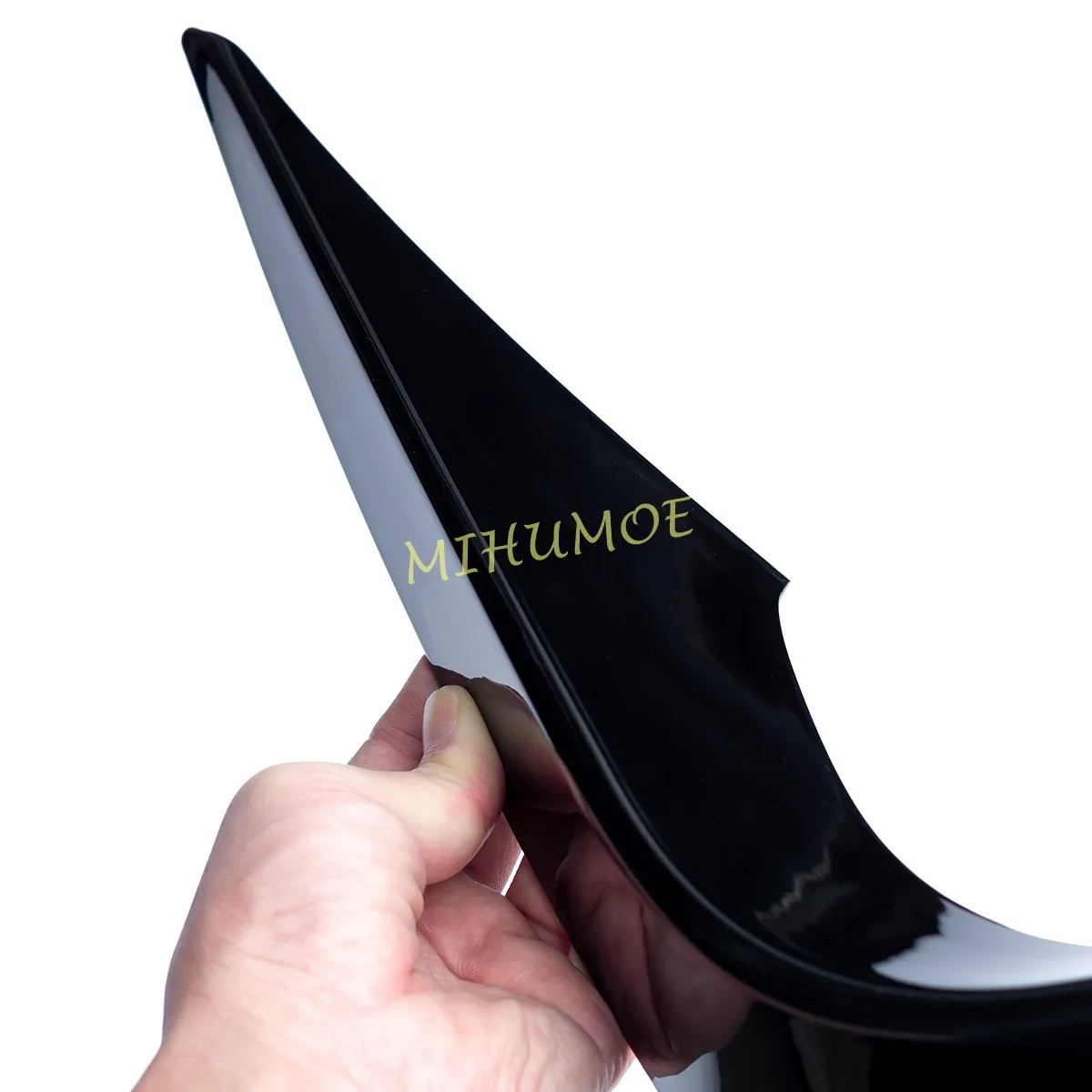 لتويوتا هايلاندر كلوغر 2021 2022 2023 2024 2025 لامع أسود المصد الأمامي الضباب الخفيف الزخارف الحافة #4