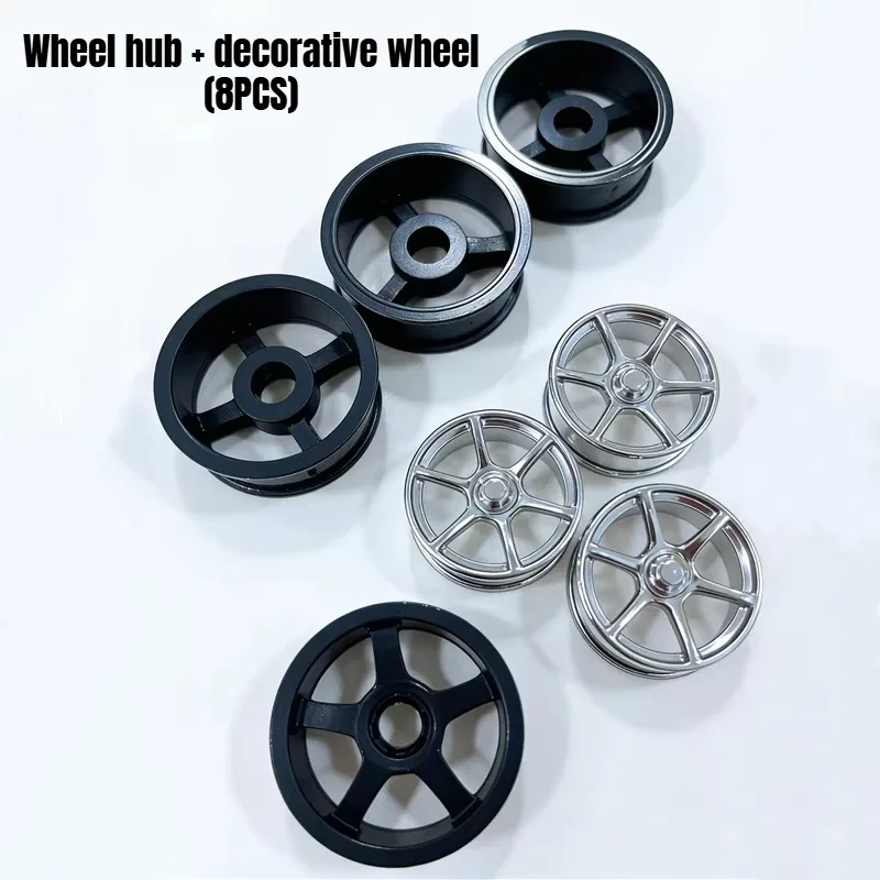LD LD4301 RC Car Parts Tire Swing Arm Servo Motor Receiver Board Remote Control Tail Wing USB Roadblock Fence Accessories