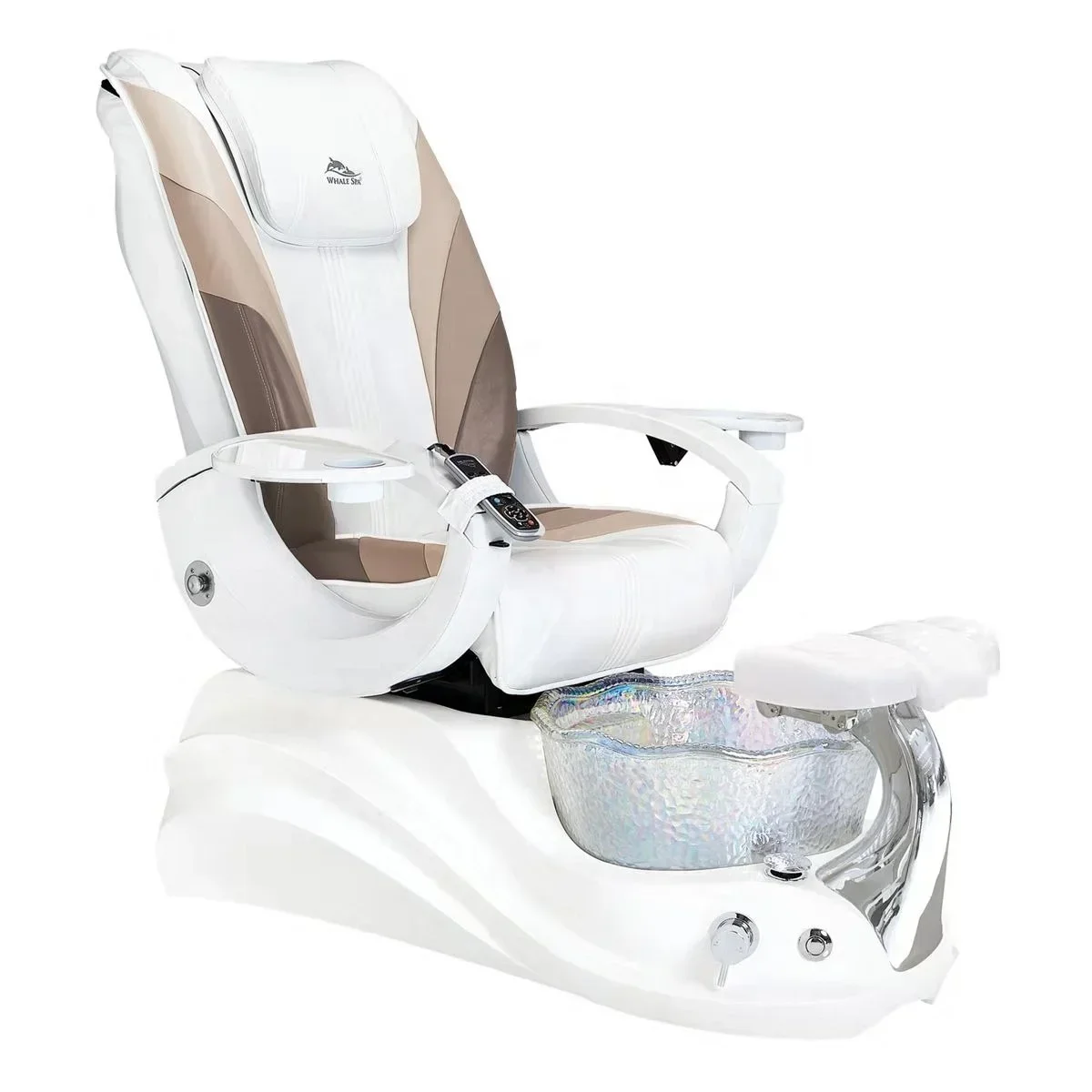 

-For Luxury Salon Foot Spa Pedicure Chair Reclining Beauty Spa Electric Pedicure Chair With Remote Control