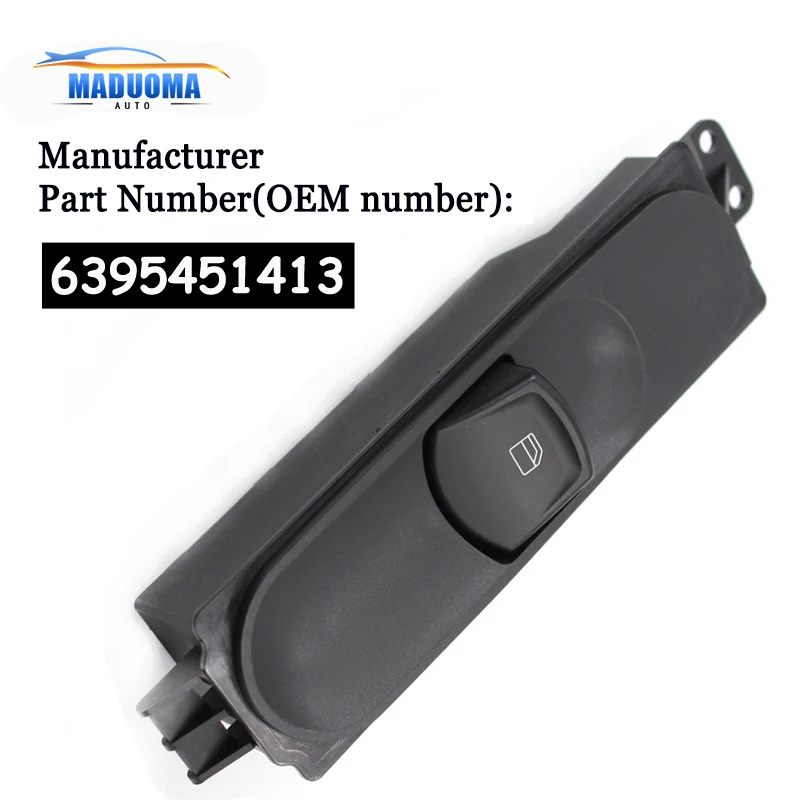 

Power Window Switch ControlButton for Mercedes-Benz Vito Bus Vito/Mixto Kasten 2003 2004 2005 - 2015 A6395450913 A6395451413