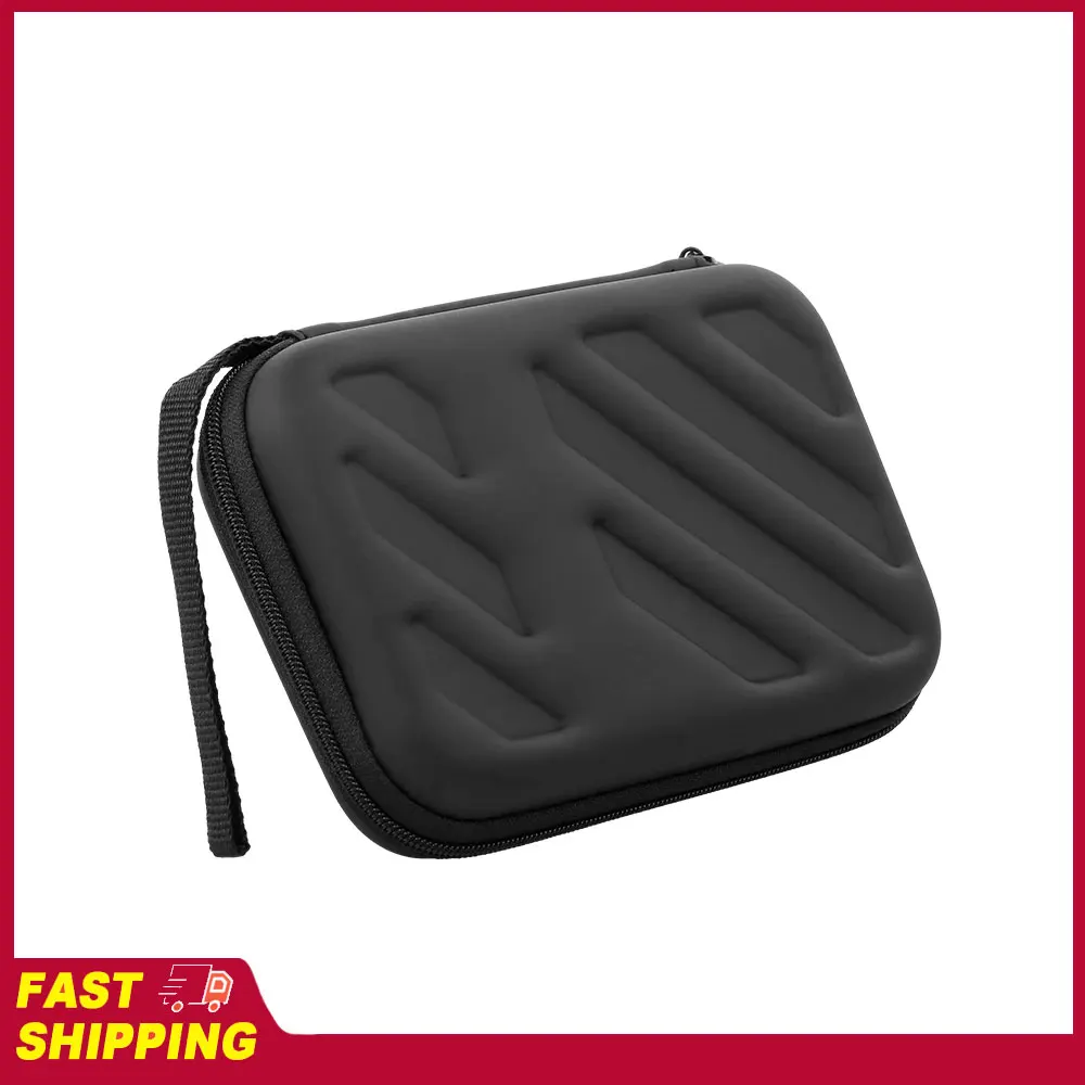 

2.5in HDD with Mesh Pocket and Soft Inner Fabric Carrying Case External Hard Drive Disk Case Shockproof EVA Case for Office Use