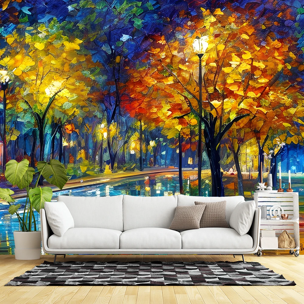 Abstract Painting Peel and Stick Self Adhesive Wallpaper Peel and Stick Living Room Wallpaper Funitures Cabinet Paper Decoration