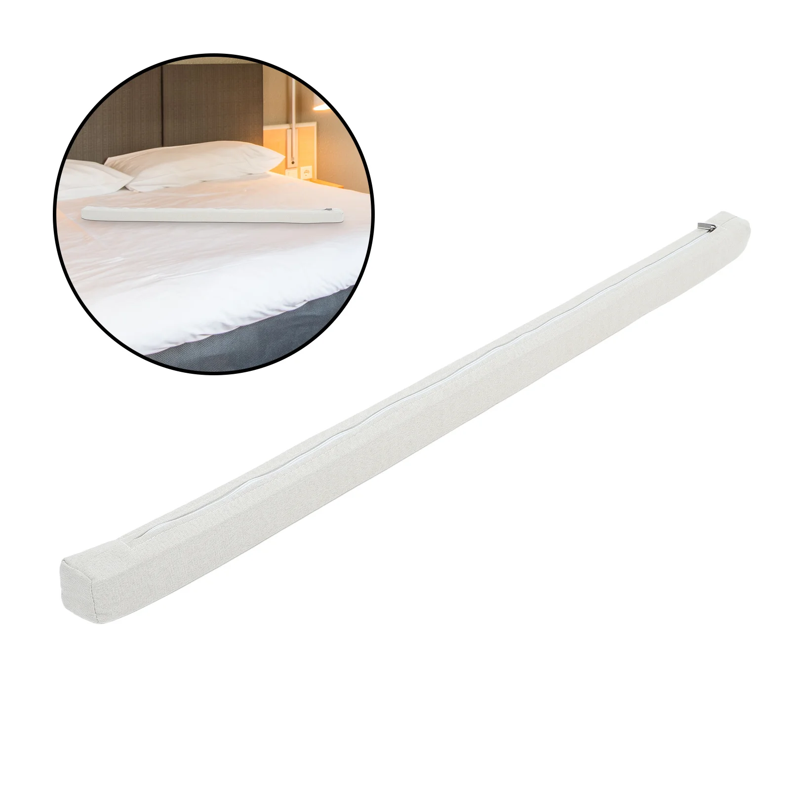 

Home Mattress Gap Filler Indoor Bed Bridge Pillow Thick Seam Fill High Density Bed Extender for Bedroom Hotel