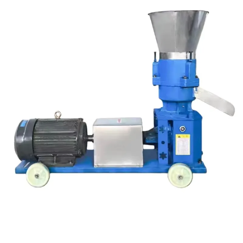 New Model 300 Feed Pellet Machine (800-1000kg/h Capacity) Reduces Management Costs Breeding Provides Stable Long-term Profits