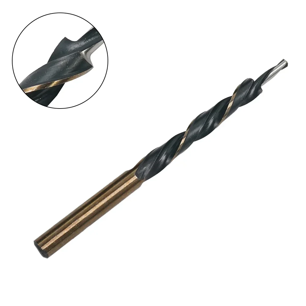 

1pc 5-9/5-10/6-10/8-12mm HSS Step Drill Bit Woodworking Manual Pocket Hole Drill High Speed Steel Drill Bit For Wood Drilling