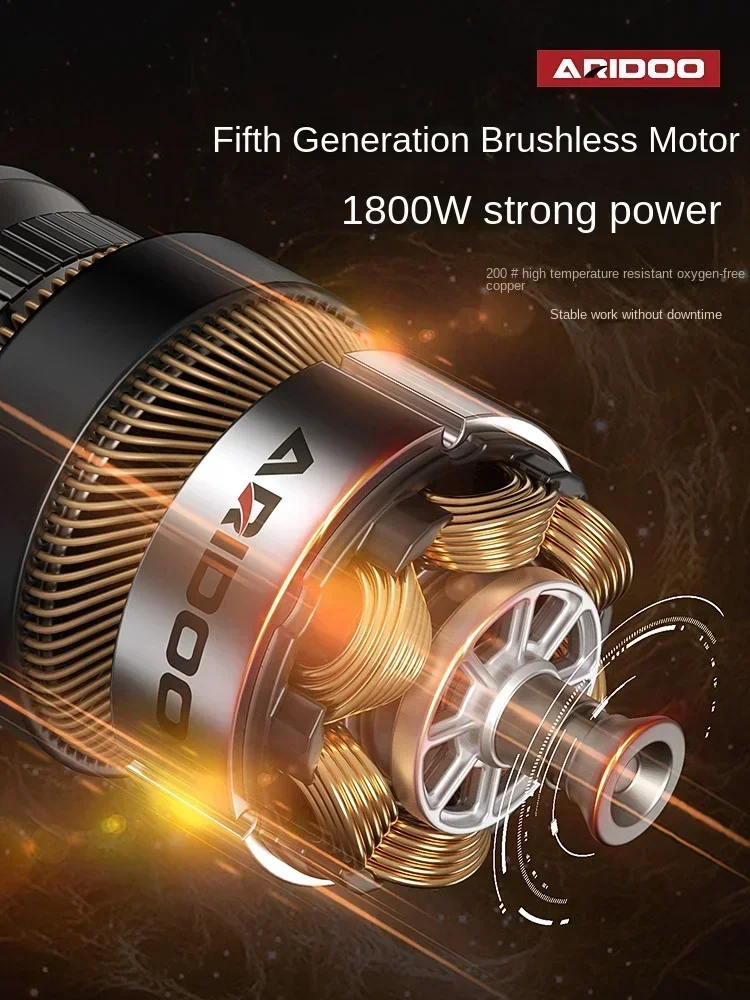 German-made Handheld Electric Saw - Portable and Rechargeable Chainsaw for Household and Outdoor Use