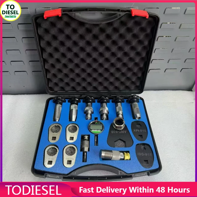 

For Scania XPI Fuel Injector Disassembly Measurement Tool XPI Surface Decomposition Grinding Measurement