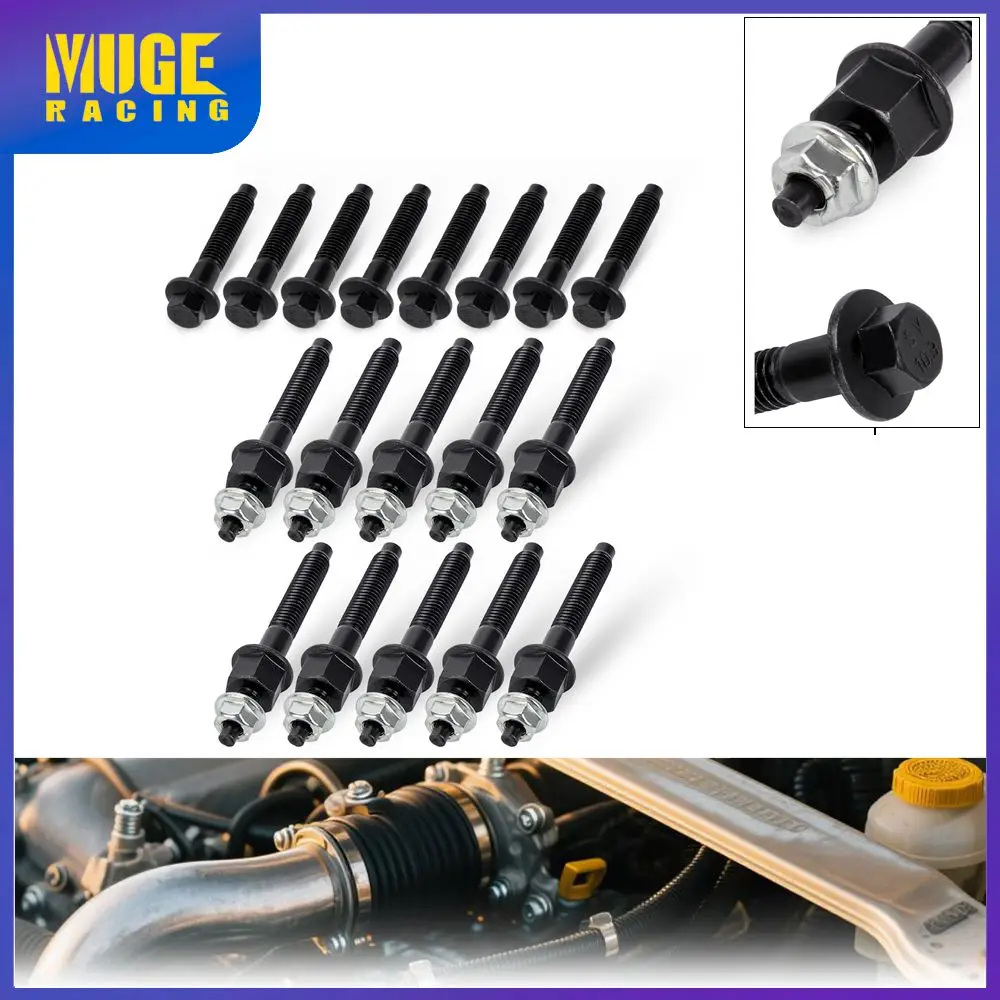 

MUGE-Exhaust Manifold Bolt Set 6510141AA 6505316AA for Ram 1500 2500 Magnum Aspen for Jeep Grand 5.7L Engines CR1855