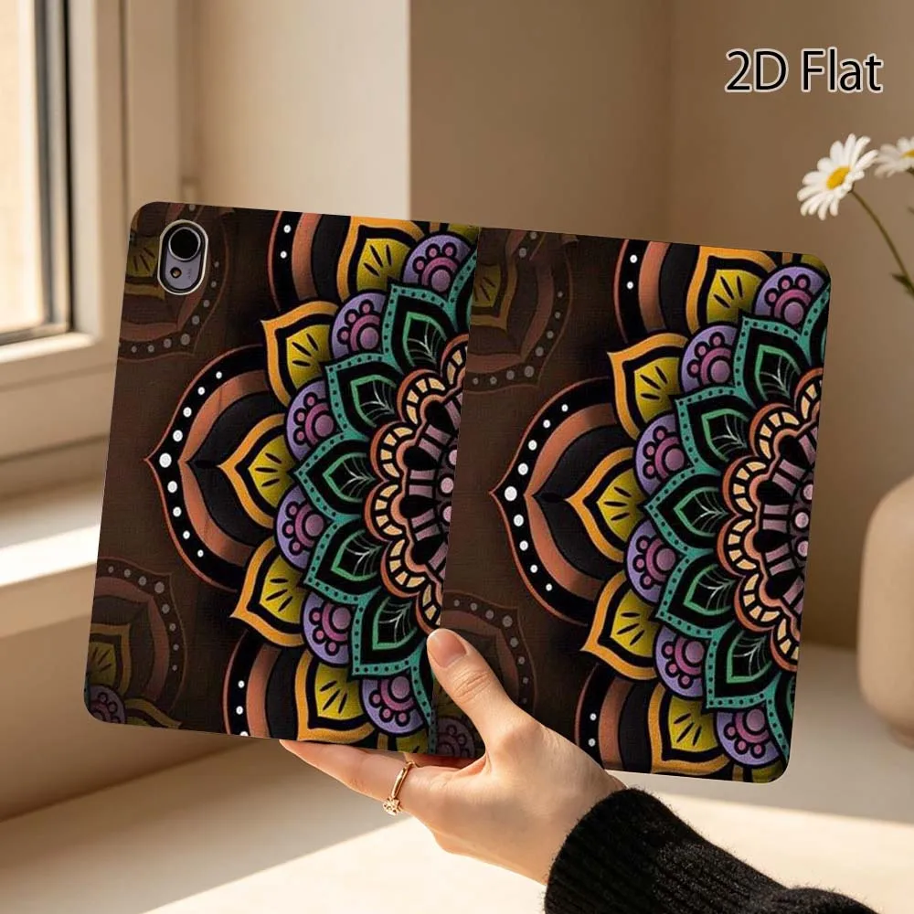 Cartoon Colorful Mandala Pattern Soft For Lenovo Xiaoxin Pad Pro Tab P12 P11 11 11.2 11.5 10.6 inch K10 M10 Plus Tablet Case