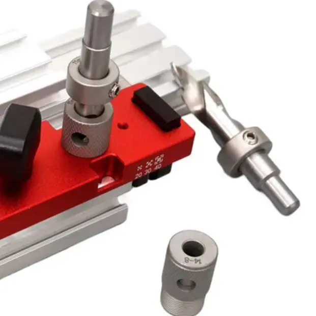 Tapping Tool Red And Black Aluminum Profile Puncher DIY Projects Easy Alignment Flexible Drilling Options DIY Projects