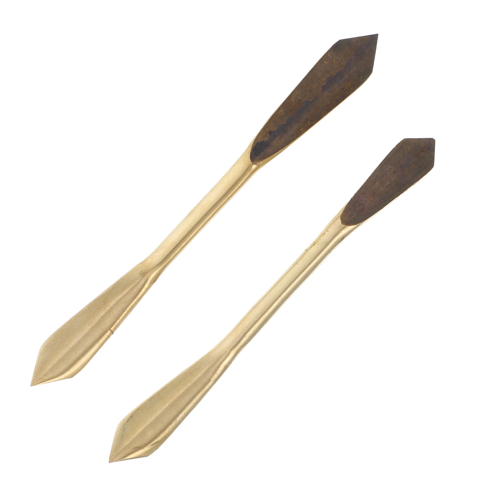 2 قطعة صمام استنزاف صغير أجزاء الآلات الموسيقية استبدال رمح منصات الفلين النحاسية سألها من #4