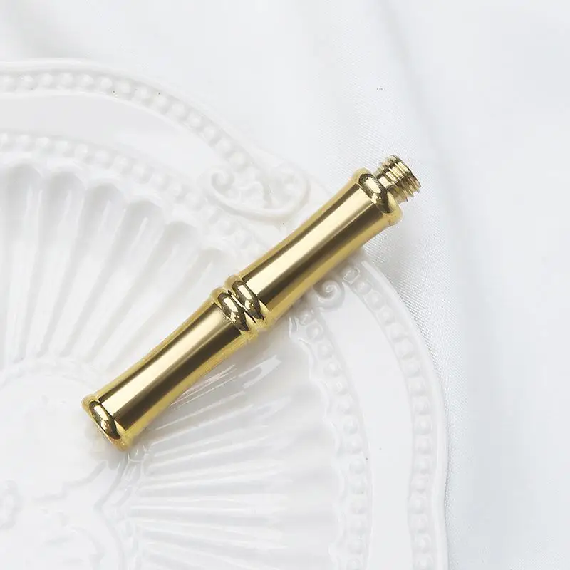 65mm Bamboo Stamping Handle Wax Sealing Copper Pattern Holders For Christmas Wedding Gift Card Making