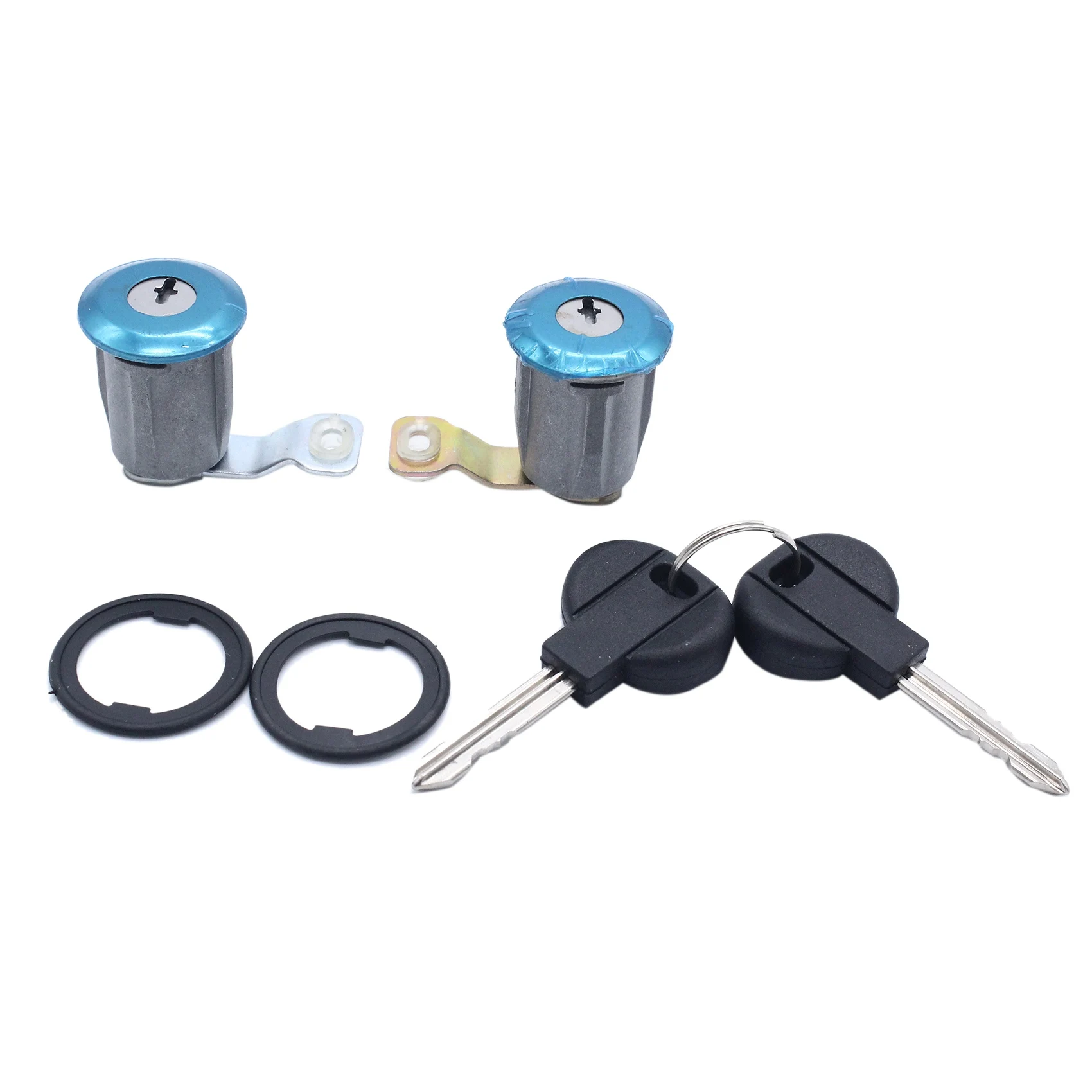 

2 Pcs Lock Craft Door Lock Set with 2 Keys for Citroen Berlingo Peugeot Partner 252522 9170.G3 9170.CW