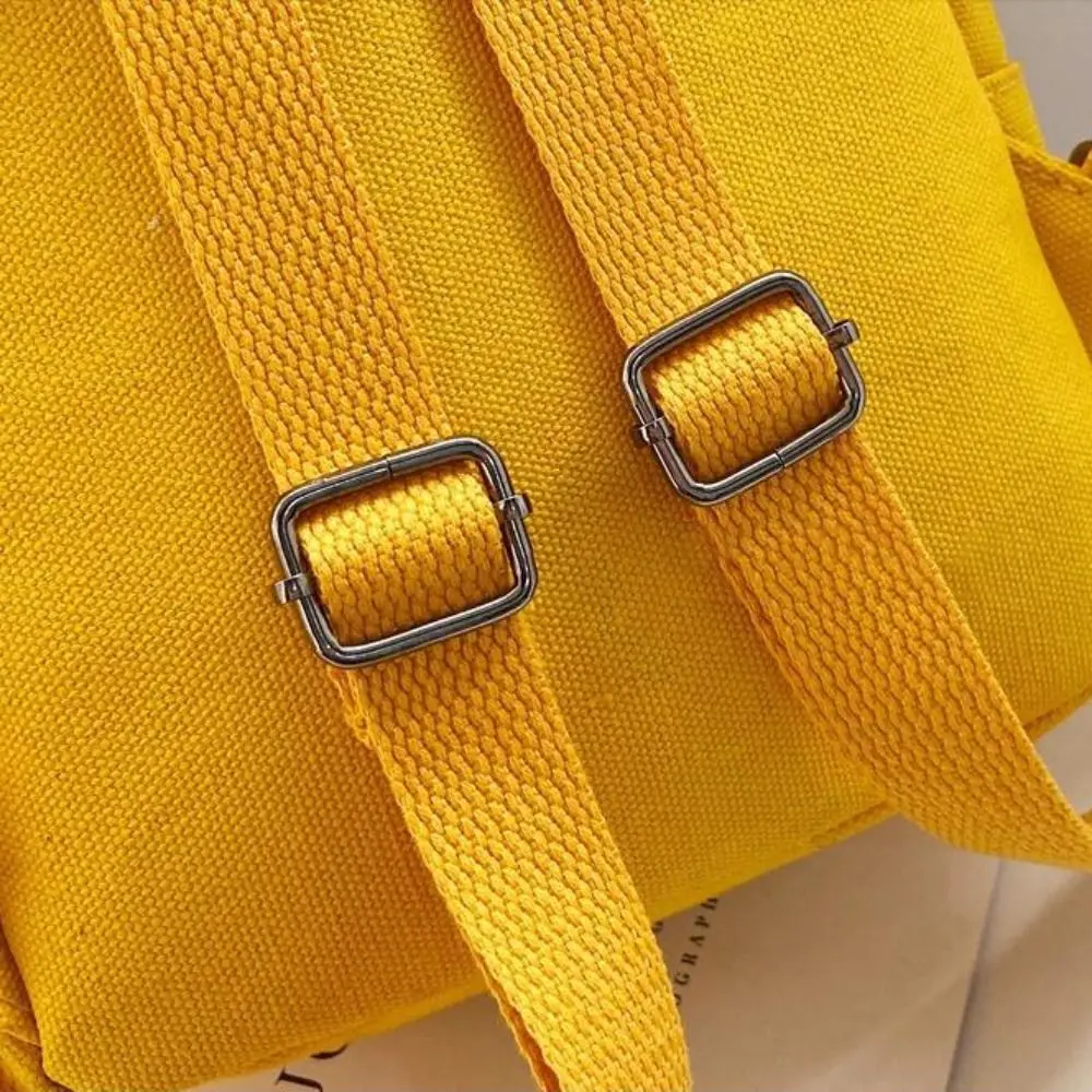 Breathable Canvas Kid Backpack Fashion Color Deer Print Little Deer Schoolbag Cute Shape Cartoon Kindergarten Bag Gift